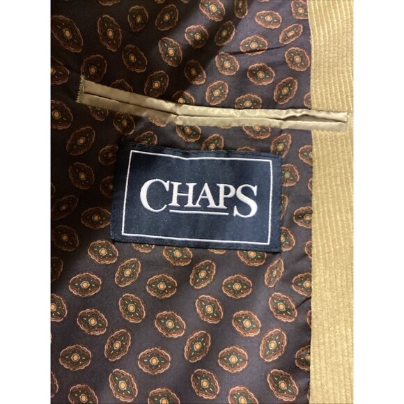 Chaps Ralph Lauren Corduroy Blazer Men’s 46L Ralphcore Preppy Light Academia - Picture 13 of 14